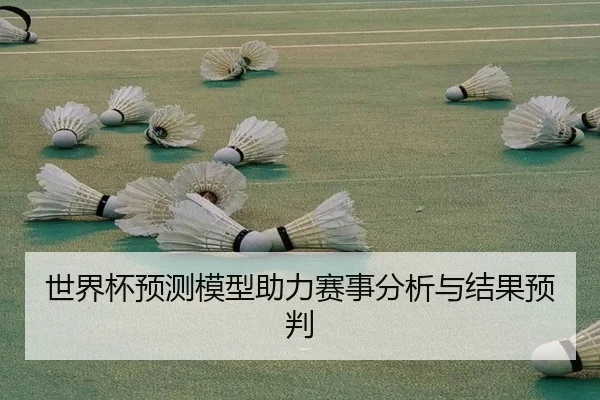 世界杯预测模型助力赛事分析与结果预判