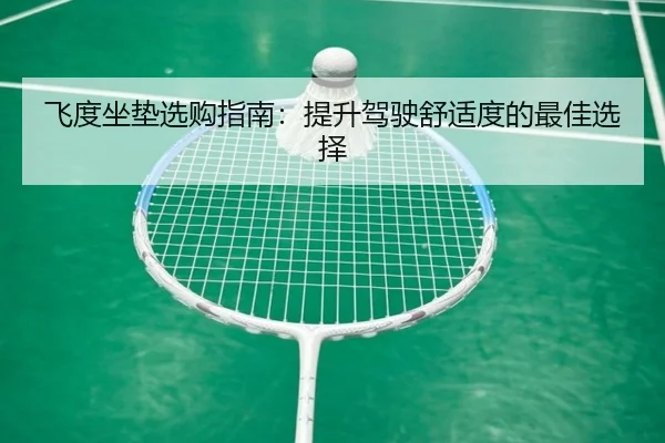 飞度坐垫选购指南：提升驾驶舒适度的最佳选择