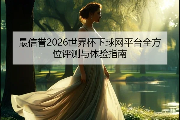 最信誉2026世界杯下球网平台全方位评测与体验指南